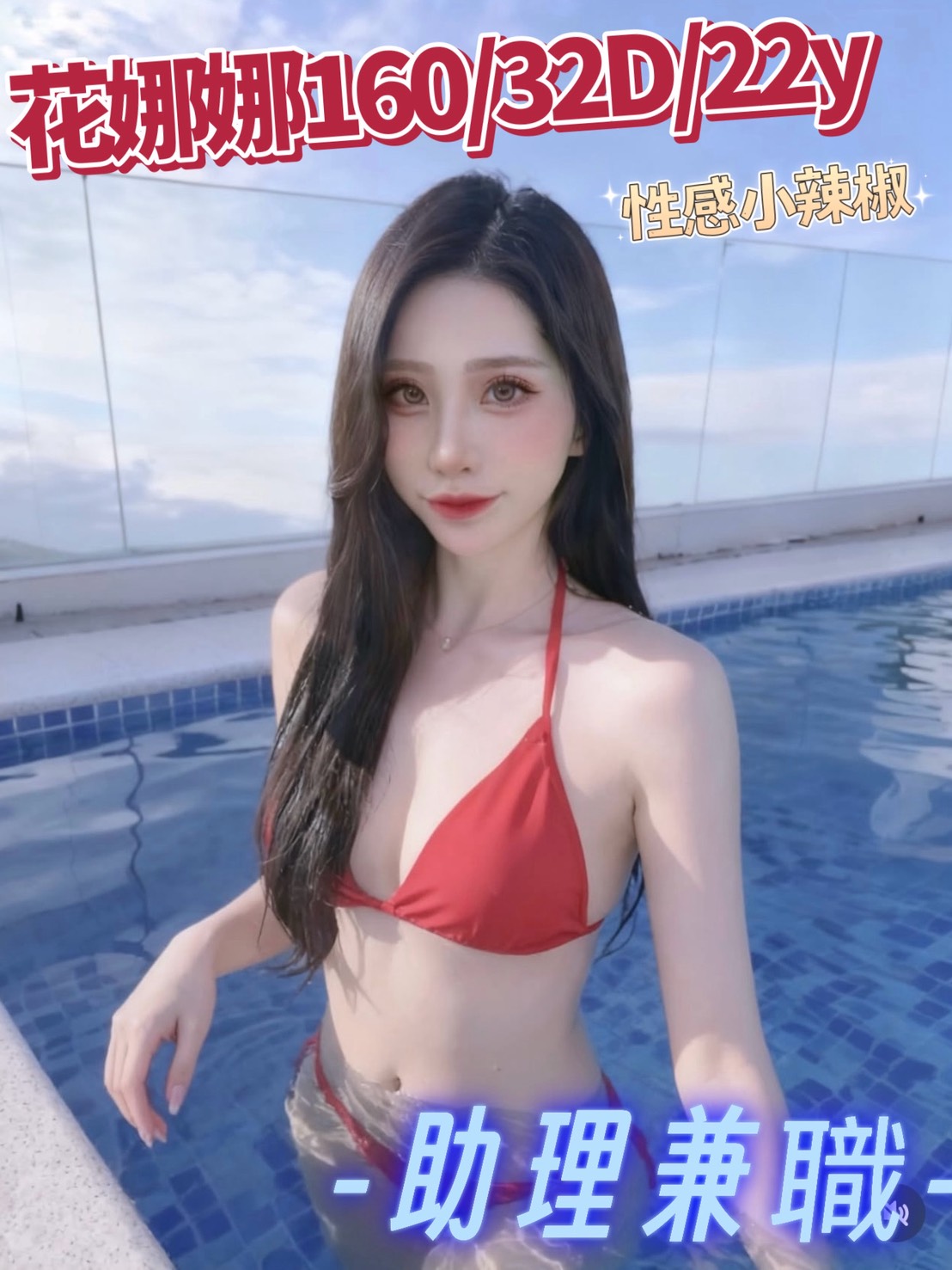 嘉義東區外送茶 妮宛 167/54/22/36D 售樓櫃姐